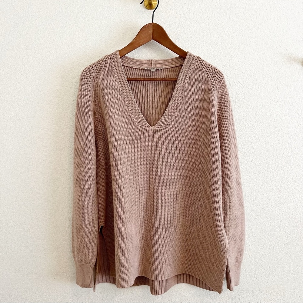 Athleta Switchback Pullover Sweater Rose Size Sma… - image 3